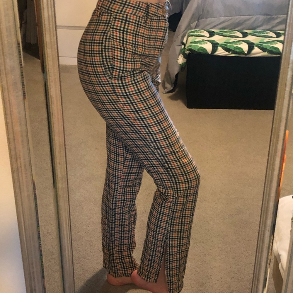 Motel Rocks Plaid Pants - Picture 2 of 9